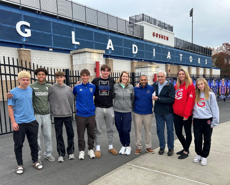 Partnering with Goshen High School Soccer to Fight Hunger in Our Community
