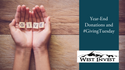 Year-End Donations and #GivingTuesday