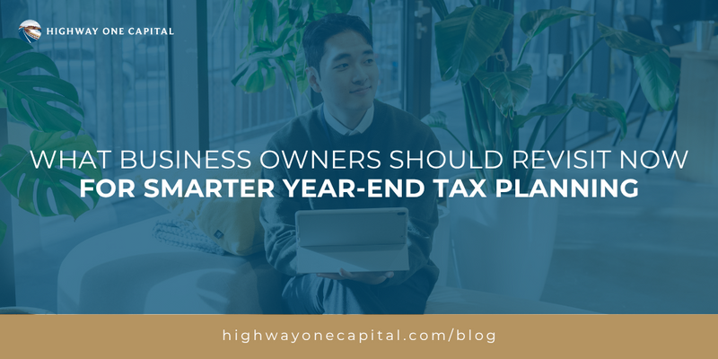 Before Q4 Begins: What Business Owners Should Revisit Now for Smarter Year-End Tax Planning