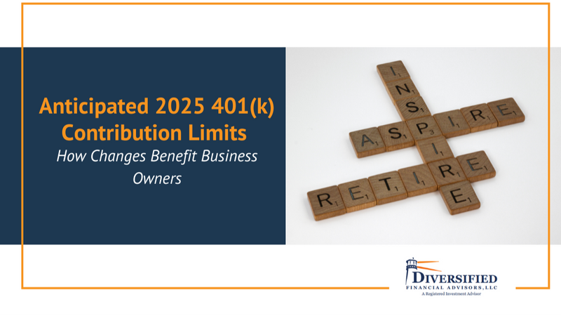 Anticipated 2025 401(k) Contribution Limits: How Changes Benefit Business Owners