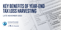 Key Benefits of Year-End Tax Loss Harvesting - Late November 2023