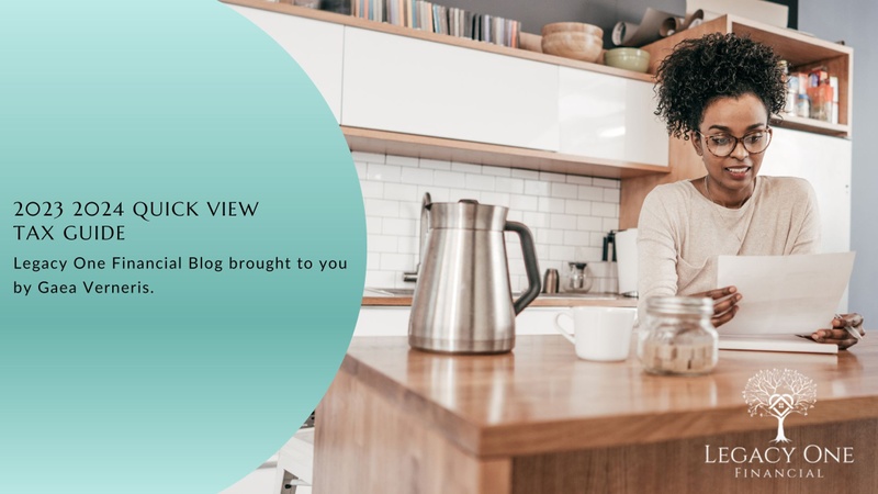 Quick View 2023 2024 Tax Guide