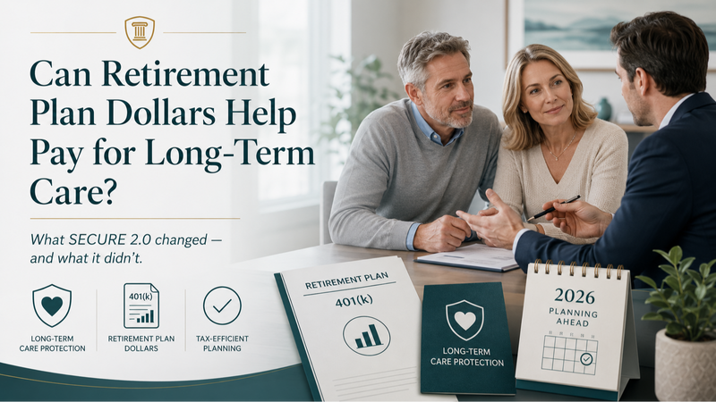 A New SECURE 2.0 Rule May Help Pay Long-Term Care Premiums — But There’s a Catch
