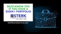 Must-Know Tips if You have a $500K+ Portfolio