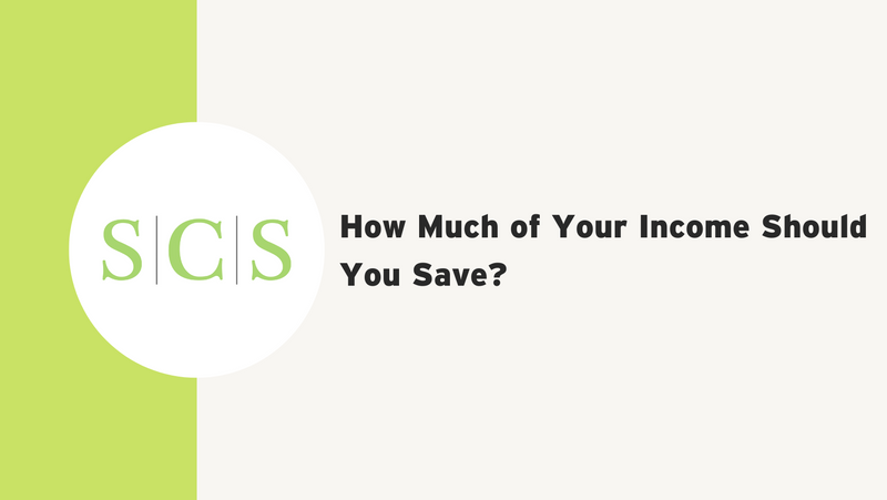 How Much of Your Income Should You Save?