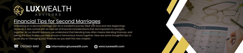 Financial Tips for Second Marriages