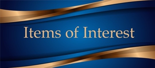 Items of Interest