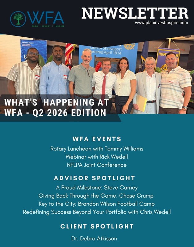 WFA Q2 2026 Newsletter