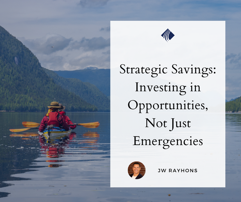Strategic Savings: Investing in Opportunities, Not Just Emergencies