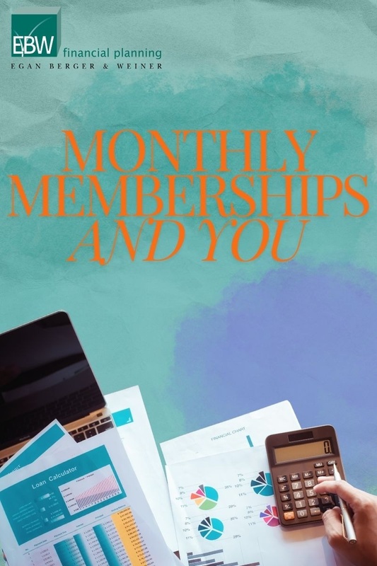 Monthly Memberships