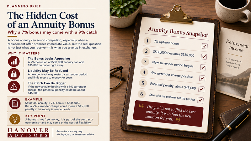 There’s No Free Lunch With Annuities
