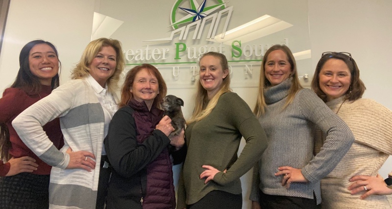 Gail Reynolds and Michelle Duan were in our office today! It was great to reunite!