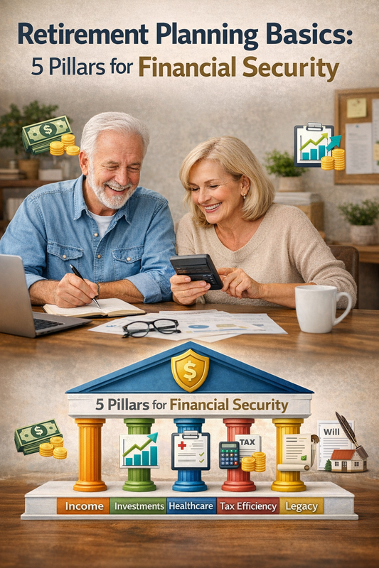 Retirement Planning Basics: 5 Pillars of Financial Security