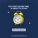 Daylight Saving – Tips to Spring Forward