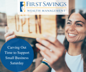 Carving Out Time to Support Small Business Saturday