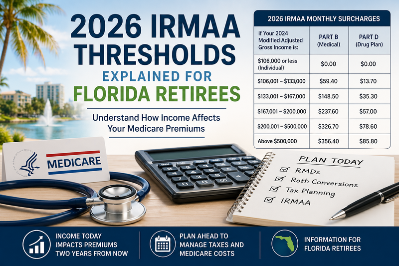 2026 IRMAA Thresholds Explained for Florida Retirees