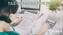 Tax Changes for 2022