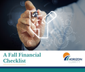 A Fall Financial Checklist