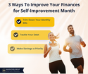 3 Ways To Improve Your Finances for Self-Improvement Month