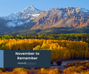 November to Remember