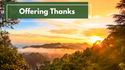 November Insights: Offering Thanks