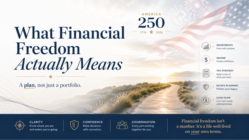What Financial Freedom Actually Means