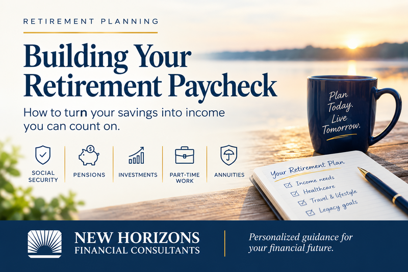 The Retirement Paycheck: Turning Your Savings Into Income