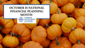 October is National Financial Planning Month