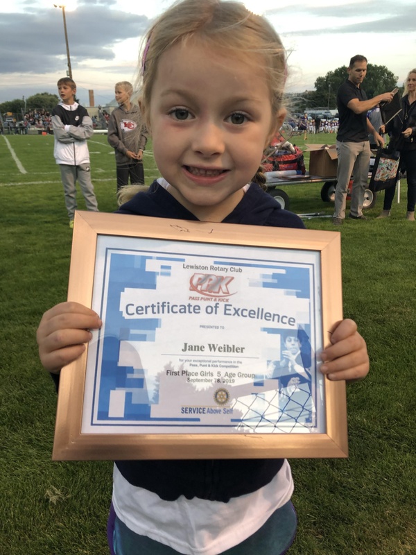 Volunteering at Punt, Pass & Kick