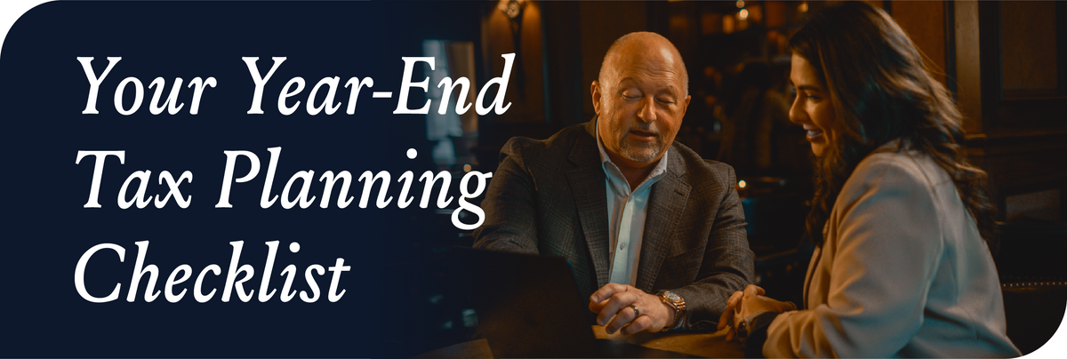 Year-End Tax Planning: What Actually Has to Happen Before December 31st