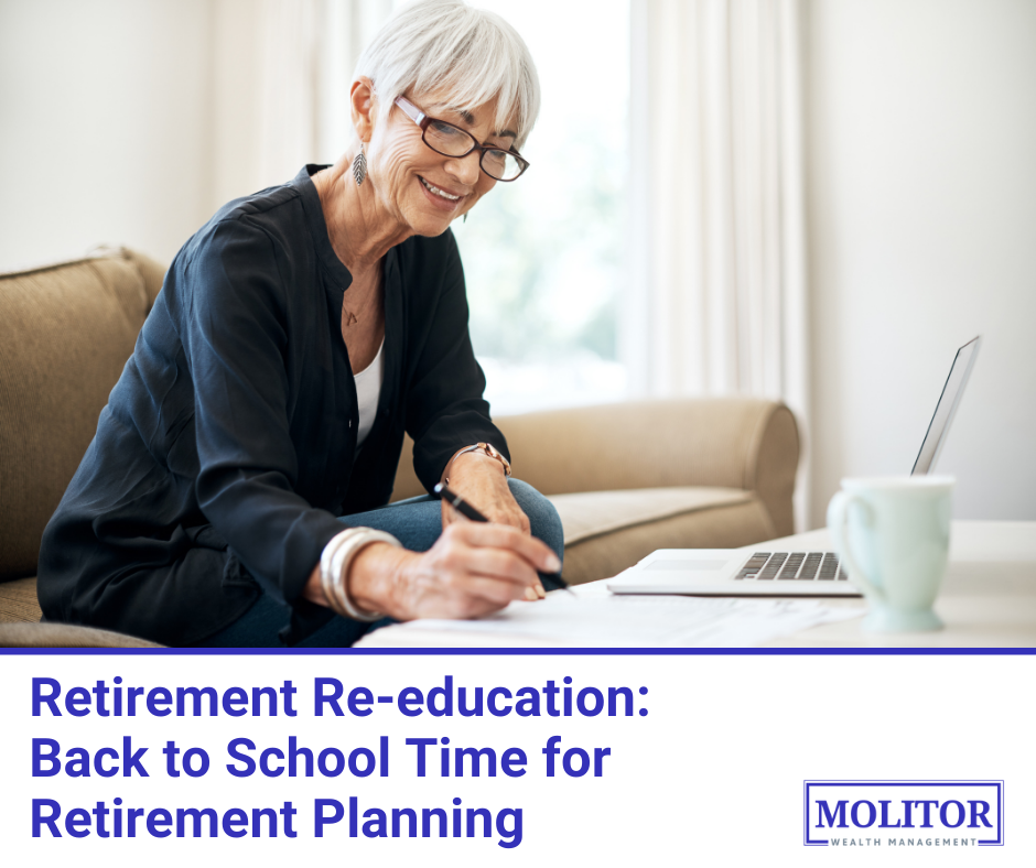 Retirement Re-education: Back to School Time for Retirement Planning