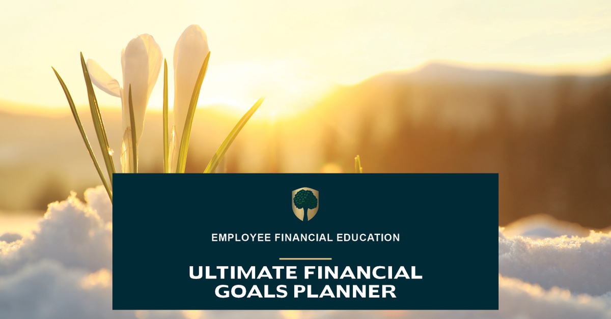 Employee Education: Ultimate Financial Goals Planner