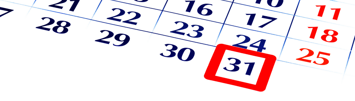 Year-End Countdown Key Dates to Remember