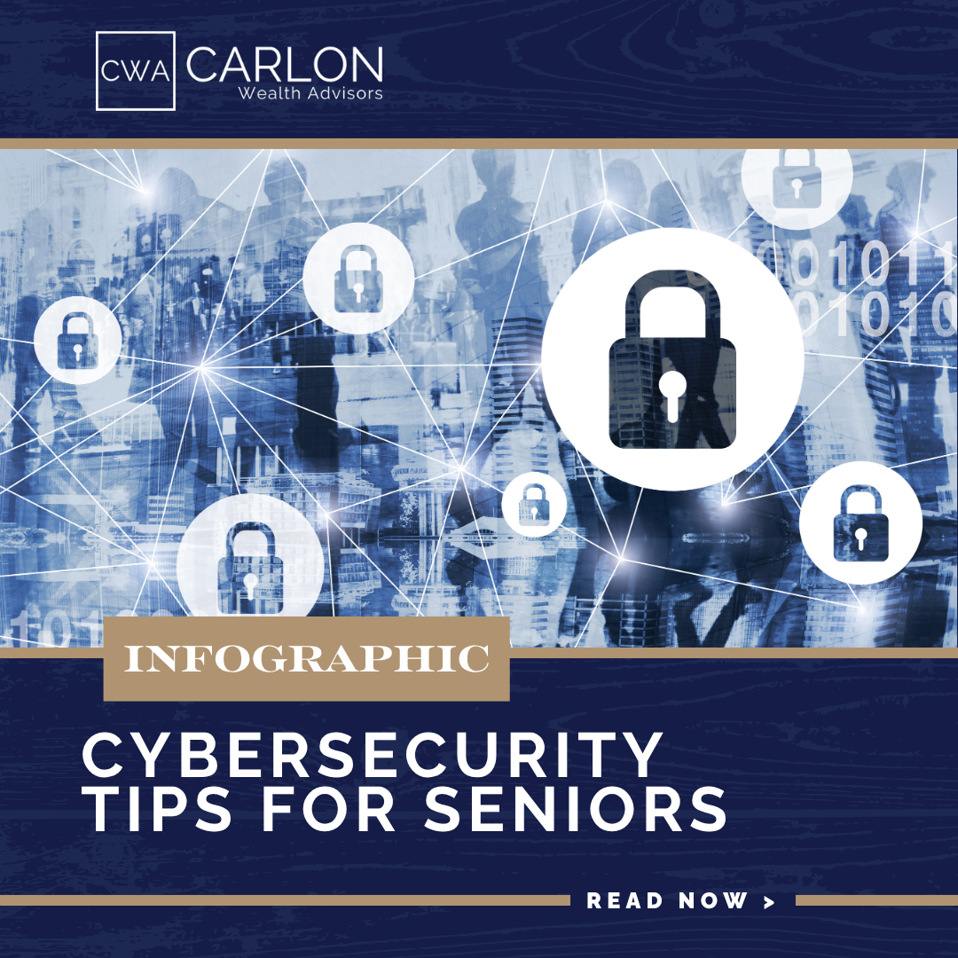 Cybersecurity Tips for Seniors Infographic
