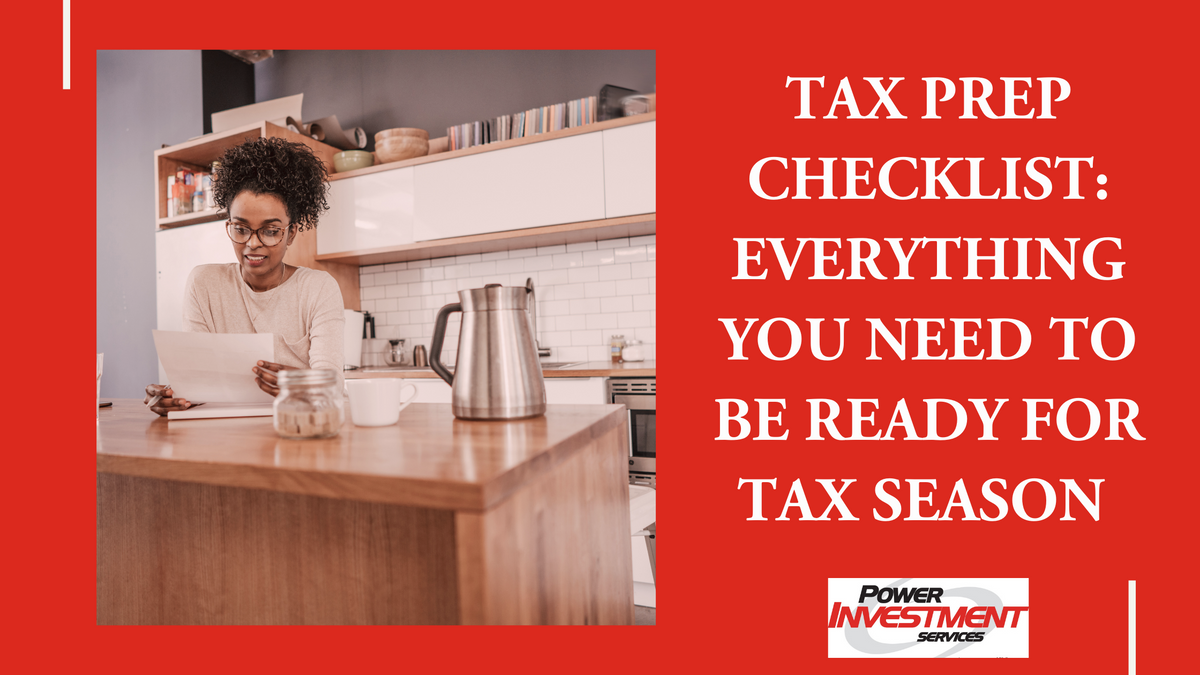 Tax Prep Checklist: Everything You Need to Be Ready for Tax Season