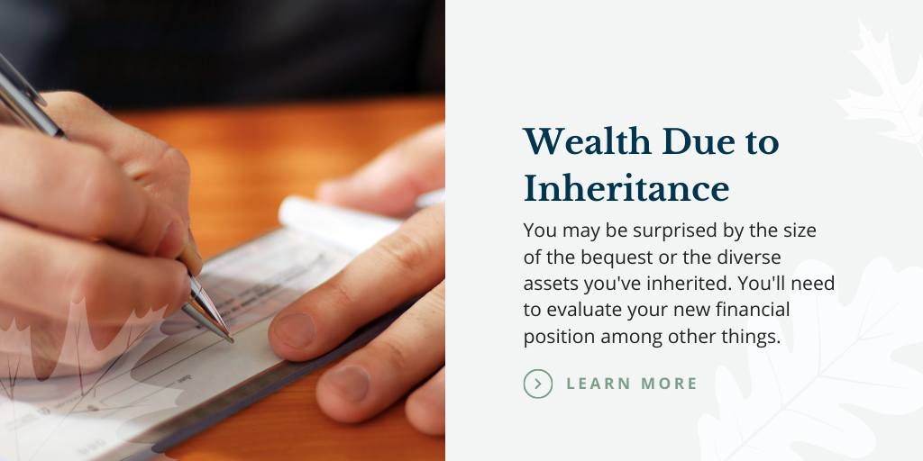 Wealth Due to Inheritance