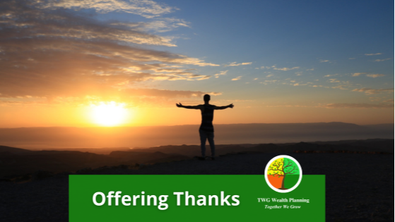 Offering Thanks