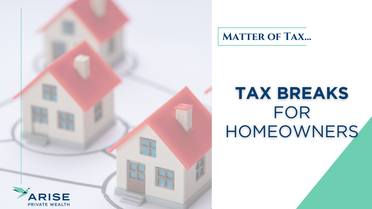 MATTER OF TAX: Unveiling Tax Breaks For Homeowners