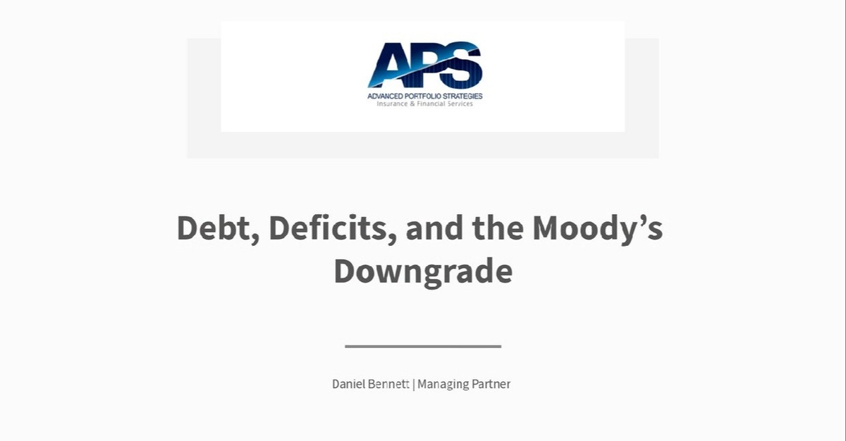 Insights Video: Debt, Deficits, and the Moody’s Downgrade