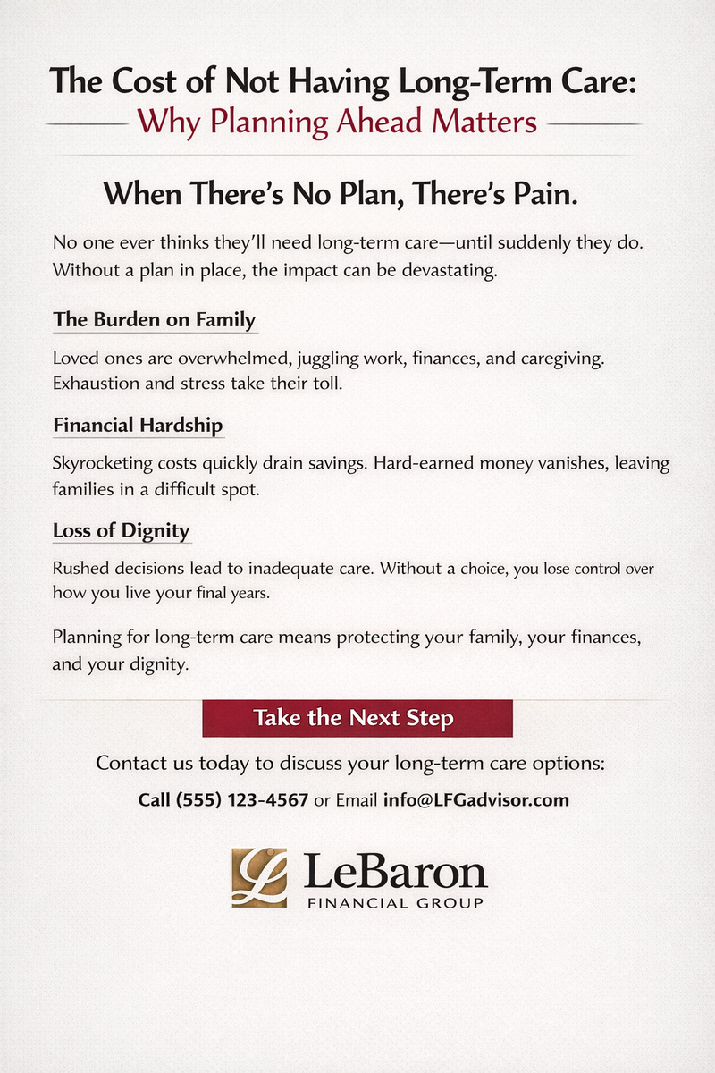 Long-Term Care: Planning Before a Crisis