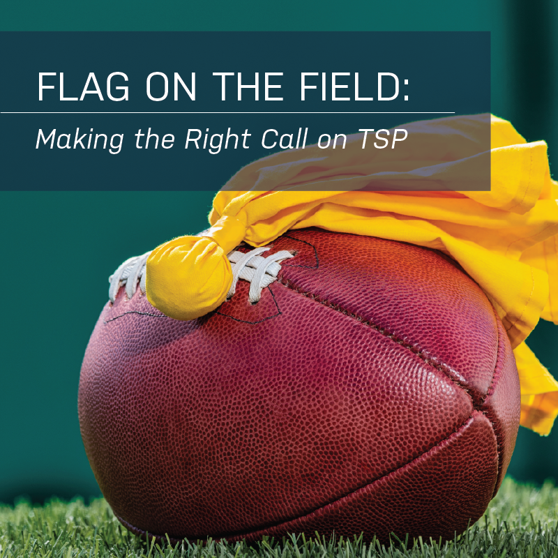 Flag on the Field: Making the Call on TSP