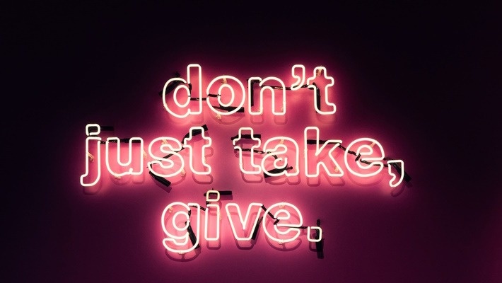 Charitable giving is one way to make the world better