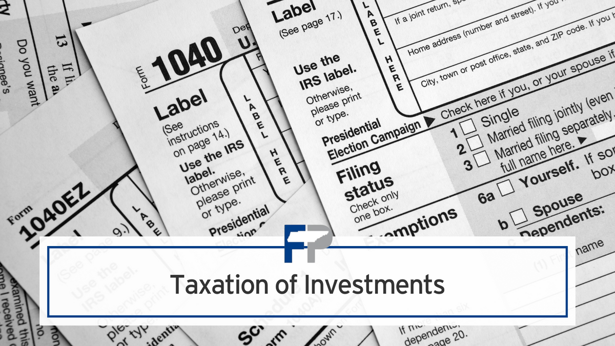 Taxation of Investments