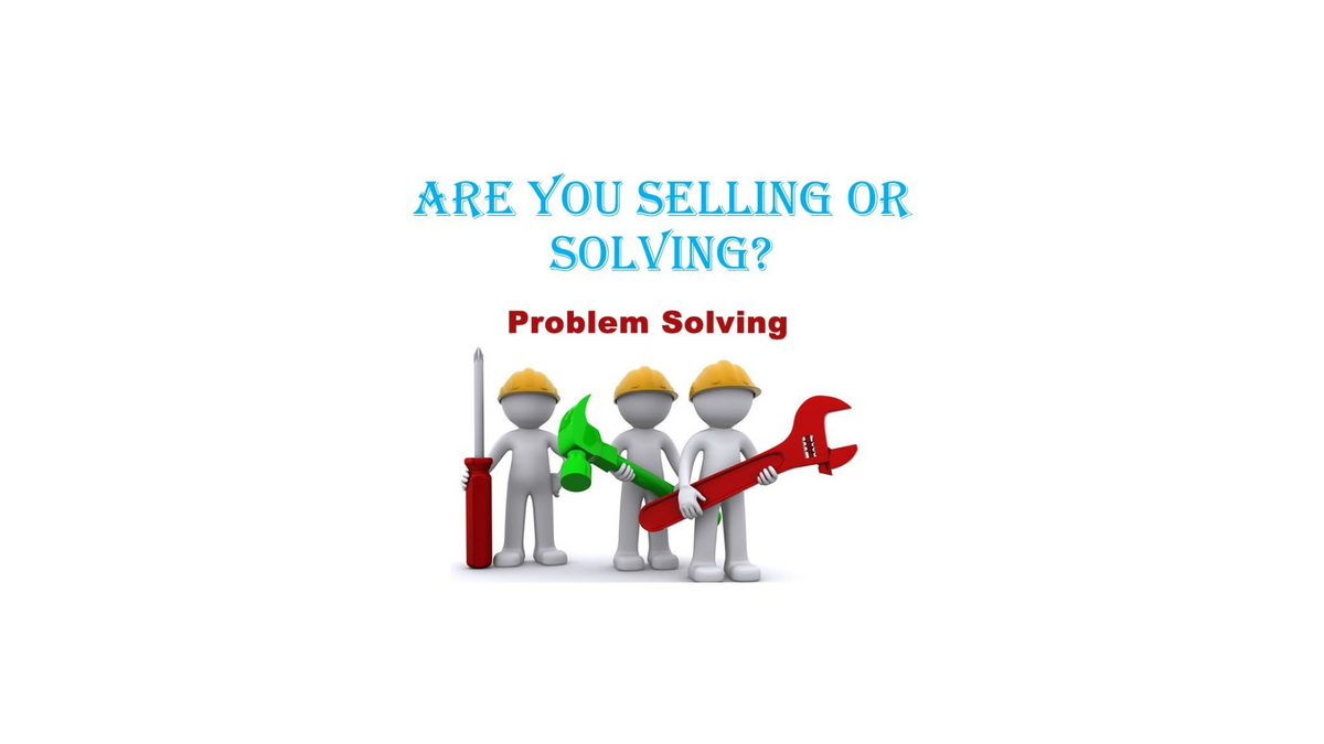 Selling versus Solving