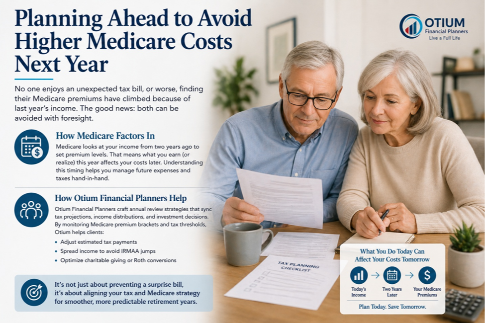 Planning Ahead to Avoid Higher Medicare Costs Next Year