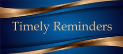 Timely Reminders