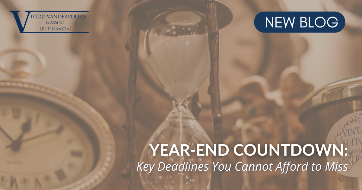 Year-End Countdown: Key Deadlines You Cannot Afford to Miss