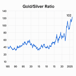 Why the Gold–Silver Ratio Signals a Silver Investment Opportunity in 2025