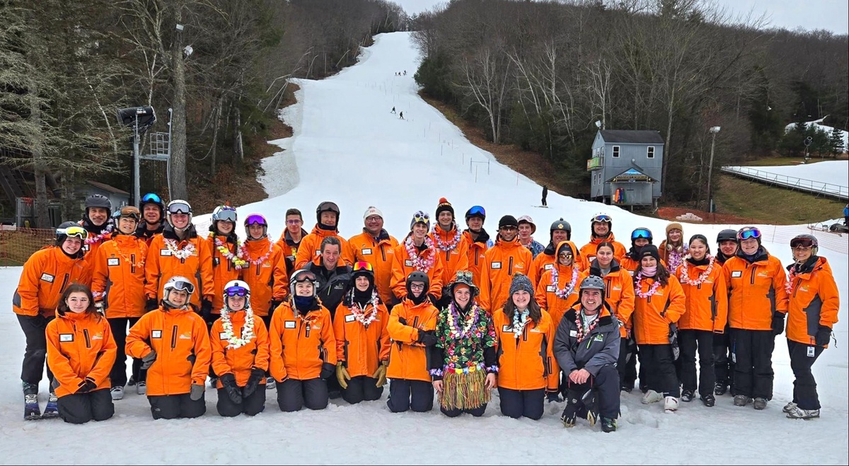 Another great year ski instructing