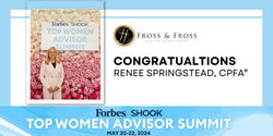Renee Springstead CPFA attends Forbes Shook Top Women Advisor Summit